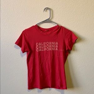 Brandy Melville California Graphic Top
